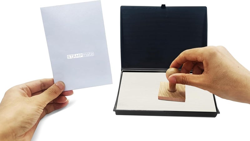 Stampmate Large Dry Stamp Pad 7" x 5" – Premium Felt Ink Pad for Office, Home, Craft, and Rubber Stamps (NO Ink) - Image 3